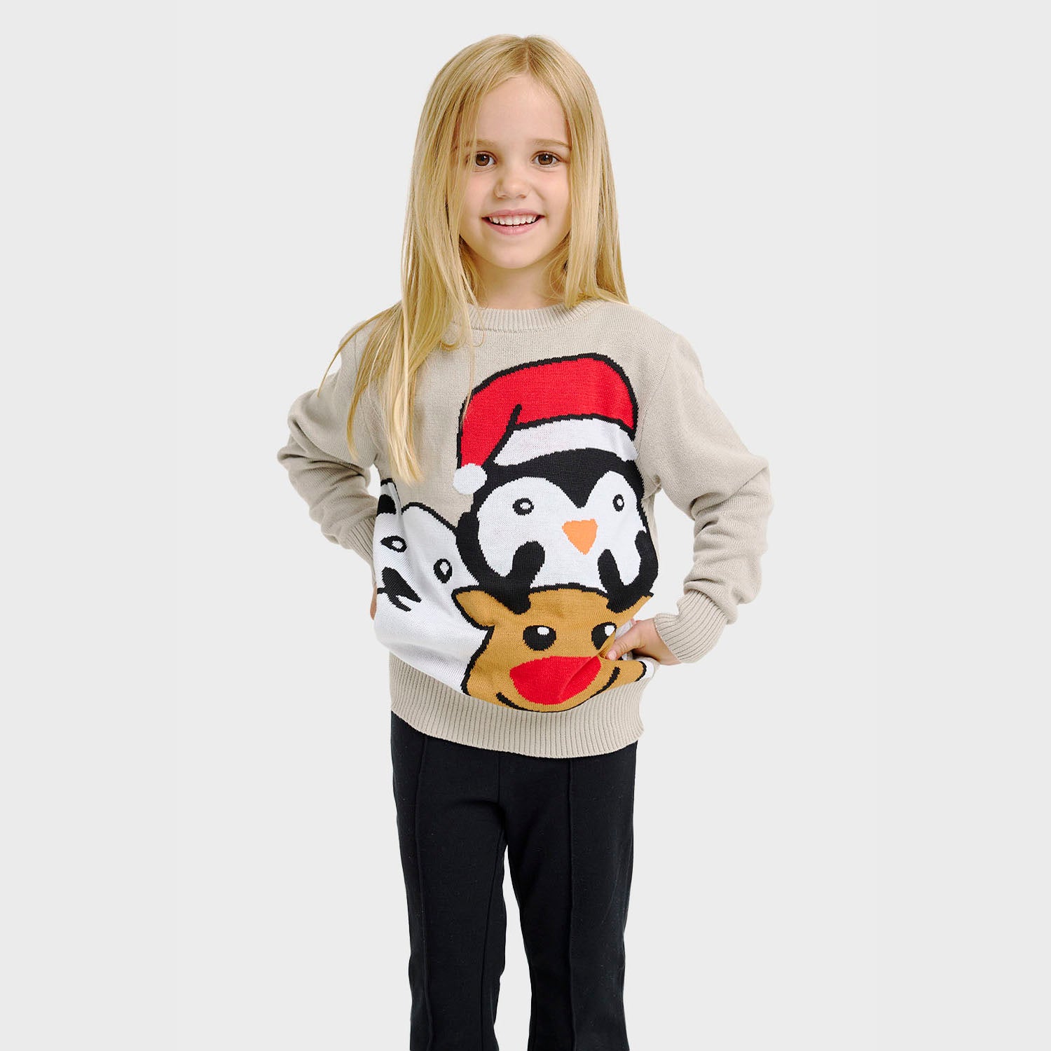 Dyrejulesweater - Barn